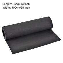 EVA Foam Sheets Roll For Crafts DIY Projects - Black 13 x 39 Inch 3mm - View 2