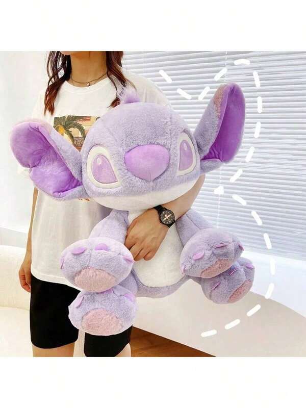 30CM. Cartoon Purple Stitch Doll Star Baby Kawaii Plush Toy Girl's Birthday Doll Girlfriend Valentine's Day Gift . Merchandise. Perfect Decoration . Perfect Gift, The Perfect Choice For Home Room Decoration, Sofa Decoration, Party Decoration