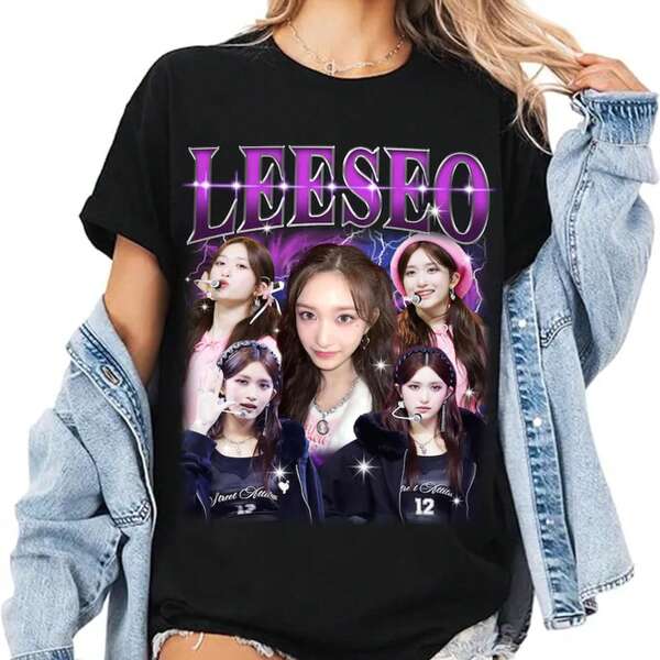Camiseta Leeseo  Kpop, camiseta del álbum  Empathy, camiseta  The 1st World Tour Show What I Have, Liz LeeSeo Gaeul Wonyoung Rei Yujin