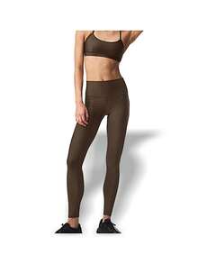 Alo Yoga ALO 7/8 High-Waist Airlift Legging Women High Waist Lightweight Breathable Stretch Close-Fitting Skin-Friendly Soft Seamless Good Elasticity Body Shaping Yoga Gym Training Daily Travel Summer Espresso Brown W51314r-ESPRESSO - brown - View 4
