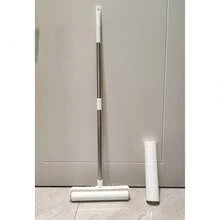 9.45 Inch (Approx. 24.0 Cm) Extendable Handle Fluffy Carpet Roller, Sticky Floor Lint Roller For Cleaning Carpets, Cars, Clothes And Pet Hair (Random Style) - Multicolor - View 6