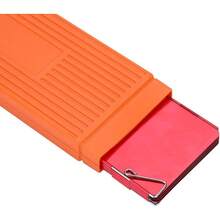 Dioche Parabrisas de Camping, Parabrisas Plegable para Camping Cocina Estufa de Gas Escudo Pantalla de Viento Cortavientos al Aire (Rojo) - 1 - Ver 8