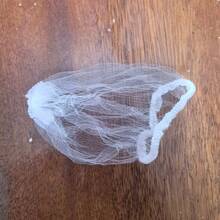 100 件一次性厨房水槽过滤袋 - 易于清洁，适合所有排水管，耐用的涤纶网，用于食物残渣和剩菜，随机包装