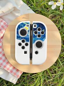 Ayotu Space, Ocean & Black Cat Theme Switch Protective Case, Compatible With New Switch 2 (2025)/Switch NS/Switch OLED, Can Be Installed On The Dock Without Removing The Protective Case, Universal Game Controller Protective Cover, Switch Gaming Accessories, Anti-Fall, Anti-Scratch, Romantic For Autumn/Winter, Back To School Season, Christmas, Valentine's Day Gift - Multicolor - View 19
