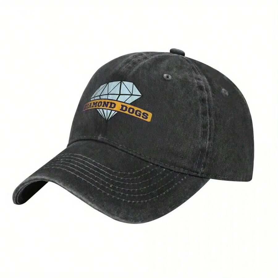 2025 New Washed Men's Baseball Cap Trucker Snapback Cap Dad Hat Dog Golf Cap - 藏青 - 查看 1