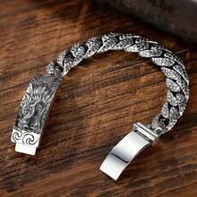 Men Chain Bracelets - 18 cm - Xem 4