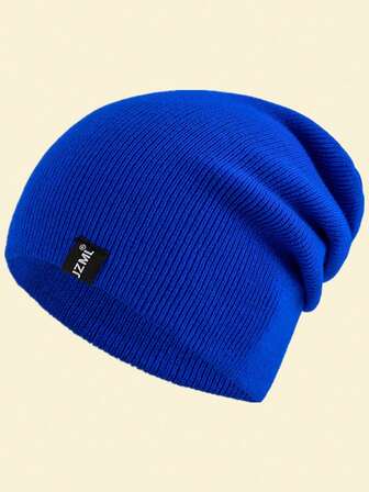 JZML 1 buc. Căciulă decorativă unisex cu etichetă cu litere