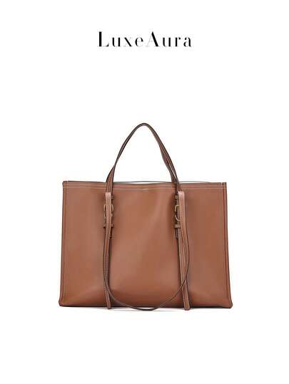 Bolsa tote elegante de alta qualidade, bolsa de compras casual versátil de grande capacidade, bolsa quadrada pequena de festa para mulheres