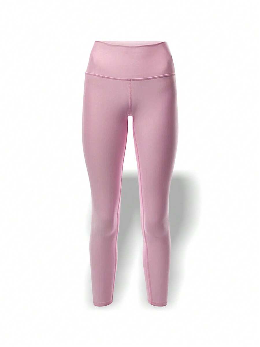 Alo Yoga Quần legging nữ cạp cao Alo Airlift 7/8 thấm hút mồ hôi thoáng khí ấm áp đa năng chắc chắn co giãn tốt dễ giặt nhanh khô thể thao ngoài trời chạy bộ yoga hàng ngày đi học màu hồng w5766r-hồng - hồng - Xem 1