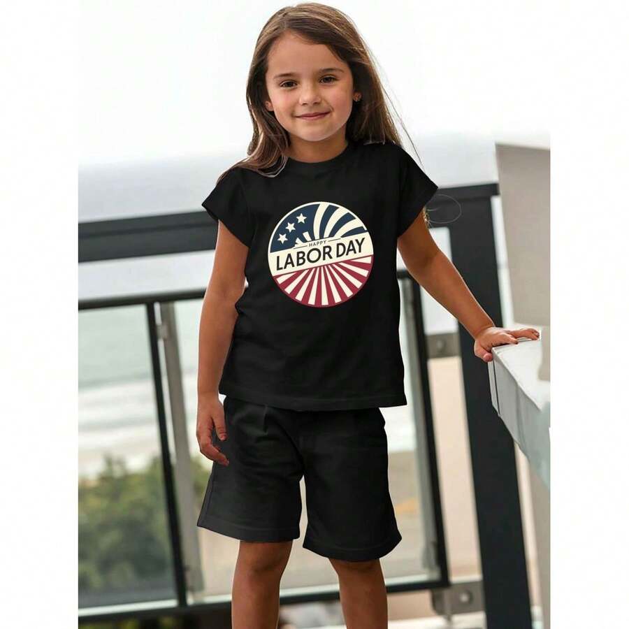 Young Girls T-Shirts - Black - View 1