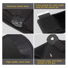 Funda táctica multifuncional para exteriores con extracción rápida, funda invisible para leggings de niño/mujer G17, resistente al agua. Funda universal para cintura multifuncional para exteriores con sellado de cintura e extracción rápida para autodefensa.