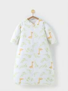 Infant Baby Cozy Comfort Sleep Sack For Four Seasons Thin Quilting Cotton Sleeping Bag Detachable Sleeve Cute Cartoon Printed Bedding Sleepwear 3-24M - Multicolor - View 14
