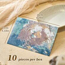 10 قطع من الأظرف ذات النمط ثلاثي الأبعاد، بطراز مجرد، بنمط إنستغرام، بملمس مُنقّش، أظرف شخصية، أظرف دعوات راقية. مناسبة لرسائل الحب والمراسلات الرومانسية والرسائل البليغة والملاحظات السرية والأعراس والحفلات والتصاميم الرجعية والأزياء والدعوات الزفاف ذات الموضوع الزهري وأظرف بطاقات أعياد الميلاد/العطلات وأظرف رسائل الشكر وأظرف الألبومات/الصور