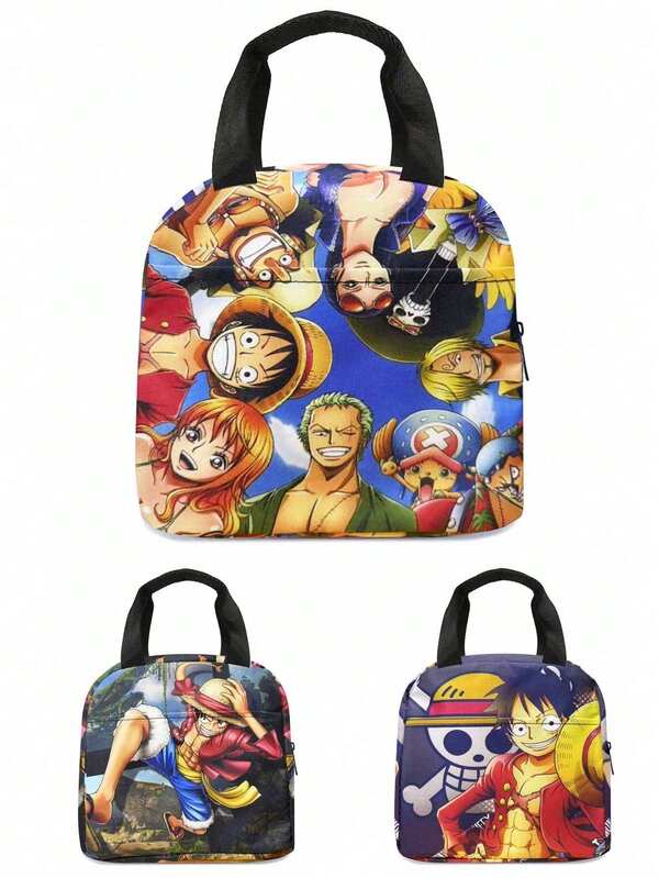 One Piece Lunch Pack Neptune Navigation Primary And Secondary School Students Ice Pack Picnic Pack Insulated Handheld Bento Pack