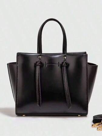 2025新款简约翼形女士手提包，高端休闲通勤单肩斜挎包，大容量