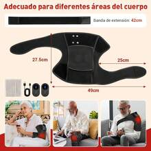 Masajeador de Rodilla Calentadoras 2 Piezas, 5 Modos Masaje, Temperaturas, Prorelieve Masajeador Inalámbrico para Artritis, Presoterapia para Hombros, Rodillas y - 1 - Ver 1