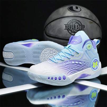 2025 New Versatile Basketball Shoes, Comfortable Non-Slip Men's Sports Shoes, Friction Sounding Casual Shoes, Outdoor Thick-Soled Elevator Shoes, Dominate Basketball Court & Playground Running Shoes, Unisex Sports Shoes, Luminous Version, Size: 36-45