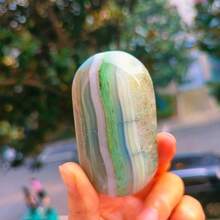 Green Agate To Play With, Special Green Agate, Creative Holiday Gifts, Home Decoration Stone
