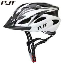 PMT Cycling Helmet Comfort Lining Lightweight Hollow Riding Safety Cap Head Protection Bicycle MTB Helmets Men Women Bike Helmet - W012-黑色 - 查看 10