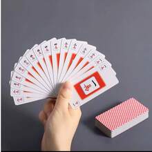 一套传统迷你中国麻将游戏套装，144张牌，尺寸2厘米/2.4厘米，旅行麻将，互动游戏，派对游戏，节日游戏，创意小礼物，旅行游戏，生日派对用品，生日礼物 - 彩色 - 查看 10