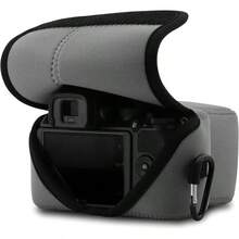 Ultra Light Neoprene Camera Case Compatible With Nikon Z50 50250mm - Gray - View 6