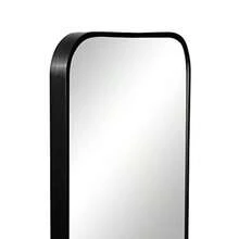 Cooper And Co. 120cm Elle Rectangle Leaning Wall Mirror Black - As Pic - View 6