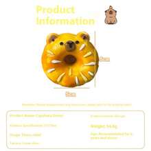 1pc 2025新款水豚捏捏乐超级减压奶油泥质感回弹硅胶玩具 - 随机颜色链 - 生日礼物，圣诞礼物，完美礼品，收藏展示，发烧友收藏 - 彩色 - 查看 11