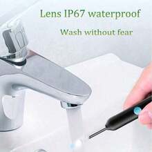 Ear Wax Removal, Ear Cleaner With Camera And Light, Ear Wax Removal Kit With9 Pcs Set, Ear Wax Removal Tool Camera With 1080P, Ear Cleaning Kit With 6 Spoons, Ear Camera For IOS & Android - Black - View 4