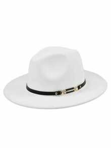 Mũ vành rộng unisex thu đông, mũ bowler trang trí dây da cao cấp, mũ thời trang cao bồi thường ngày, thích hợp cho các bữa tiệc, tụ họp, sự kiện theo chủ đề miền Tây, và sử dụng hàng ngày. - MZ1148 - Xem 16