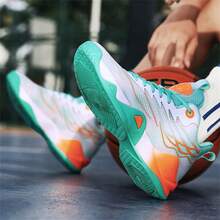 Men's Shoes Fashion Sneakers Breathable Running Shoes Men Arch Support Basketball Shoes Non Slip Sport Shoes Size:38-46 - White Moon - View 6