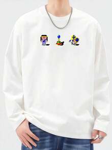 Men Undershirt Tops - White - View 2