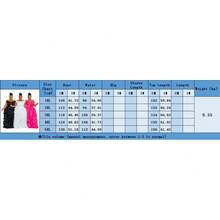 Plus Size Women's High Waist Flowy Maxi Dress - Elegant Formal Evening Gown Wedding, Party & Banquet, 1XL-5XL,Plus Size Fall Clothes Women,Plus Size Women Clothes,Please Check Size Chart Before Purchasing. - 黑色 - 查看 3
