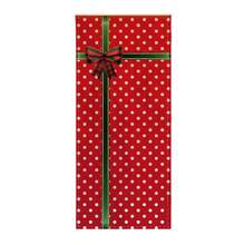 Christmas Door Cover Decoration Creative Diagonal Stripes Letter Large Bow Pattern Holiday Front Door Wrap For Home Party Decor - Green - View 2
