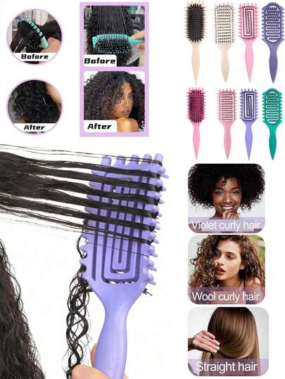 Curl Defining Brush For Curly Hair, Volume Curl Styling Brush With Edge Groove Design, Curl Shaping Detangler For Bouncy Curls, Frizz Control & Wave Definition, Curly Hair Brush For Women, Hair Tool For Wet Or Dry Hair, Ideal For Daily Use Or Travel,Back To School,Travel Holiday Essentials,Hair Accessories For Women,Brush,Hair Brushes,Edge Brush,Brush Hair,Hair Comb,Comb Hair,Detangling Brush,Ball Brush,Mini Hair Brush,Hair Brush Set,Wooden Comb,Hair Brush, Brush, Comb, Slick Back Brush, Hairbrush, Edge Brush, Brush Hair, Hair Comb, Hair Brush Set, Comb Hair, Mini Hair Brush, Detangling Brush, Hair Brushes, Hair Products, Hair Tools, Hair Stuff, Hair Care, Curly Hair Brush, Barber, Barber Accessories, Hairdressing Equipment,Travel Essentials,Hairstyle,Hairdressing