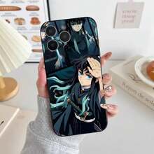 Anime Muichiro Tokito Phone Case Silicone Soft For IPhone 17 Air 16 15 14 13 12 11 Plus Pro Max PlusiPhone17 Promax Case - Z4 - View 3