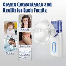Handheld Nebulizer, Portable Mesh Nebulizer, Home Nebulizer