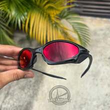 Juliet Penny Men's Carbon Black Torch Sunglasses With Side Pins - 黑色火炬 - 查看 5
