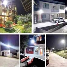 800000LM Luz solar súper brillante Luz LED de alta potencia para exteriores Luz de calle con sensor de movimiento Luz de pared de jardín que se ilumina desde el anochecer hasta el amanecer Adecuada para iluminación de patios, villas, carreteras, estacionamientos y áreas comerciales
