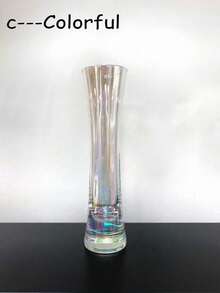 1 件细腰玻璃杯，透明欧式创意香槟杯，奢华高脚果汁饮料杯，精酿啤酒杯，适合家庭聚会、毕业典礼、订婚、婚礼、派对、节日香槟/葡萄酒杯 - 彩色 - 查看 9