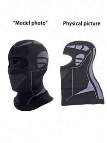1 szt. Jesienna/zimowa wiatroodporna maska narciarska, ciepły komin dla mężczyzn, motocyklistów, rowerzystów, sportowców