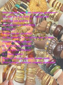 Vintage Elegant Retro Coin Design 1-25pcs/Set Metal Geometric Asymmetrical Hollow Line Wrapped Flower Carved Textured Wide Bangle Bracelet, Exaggerated Hiphop High-End Jewelry For Women Men Couples, Ideal For Vacation, Party, Date, Holiday Gift, Daily Matching, Halloween, Christmas, New Year (Random Style) - Multicolor - View 23