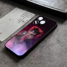Custodia per telefono del cantante Jackson Wang compatibile con 15 Pro Max, 14 Pro Max, 12, 13 Mini, 11, XR, X, XS, 8, 7 Plus, in silicone, cover posteriore, compatibile anche con custodie per iPhone 17, 17 Pro, 17 Pro Max