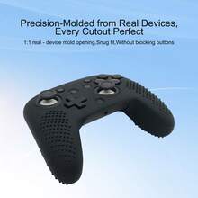 1pc 2 Pro Controller Grip Cover, 3D Anti-Slip Texture Design For Improved Grip And Handling - Multicolor - View 5