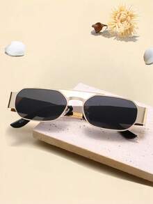 1 副时尚女士方形框架眼镜，街头风格 - 彩色 - 查看 10