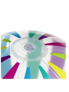 pelotas de playa grandes para verano, diseño de arcoíris para nadar en la piscina o playa, tres pelotas de playa gigantes gigantes