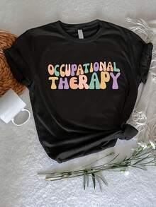Occupational Therapy Shirt, R OT Shirt, Therapist Shirt, Special Education Shirt, Occupational Shirt, Gift For Therapist, Therapy Shirt - 款式23 - 查看 1