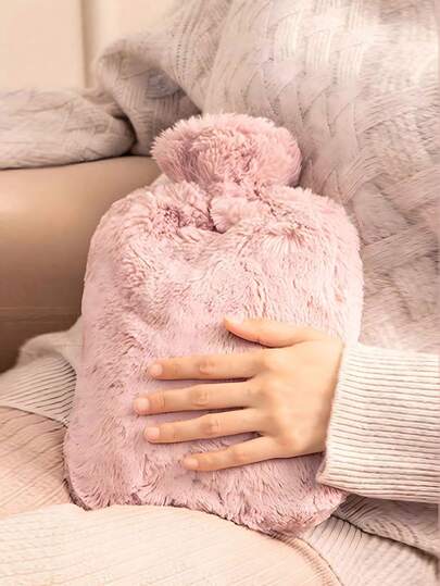 2000ml/1000ml/500ml Hot Water Bottle With Soft Cover And Plush Coat - Classic Hot Water Bottle, Winter Christmas Warming Supplies, Can Relieve Pain, Neck And Shoulder Pain, Warm Feet, Relieve Menstrual Cramps, Hot And Cold Therapy, Christmas Gifts For Family, Friends, Girlfriends Recommended, Christmas Gifts