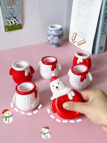 1/4个可爱草莓兔挤压玩具，趣味搞怪礼物，适合儿童、青少年和成人，可作为减压玩具，卡通造型可爱，适合旅行和玩耍，也适合自闭症儿童作为教育玩具，适合复活节、万圣节、感恩节、生日等各种场合，趣味新颖，可挤压变形，蓝色适合男孩，粉色适合女孩，可放入复活节篮子和圣诞袜中。（手工涂漆部分可能存在轻微错位。） - 彩色 - 查看 3