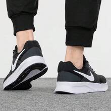 Nike 男士 RUN SWIFT 3 网面舒适轻便休闲跑步鞋 - 黑色 - 查看 2