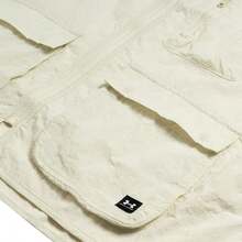 Under Armour Men's Running Jogging Sports Vest Jacket 1382877-273 - White - View 5